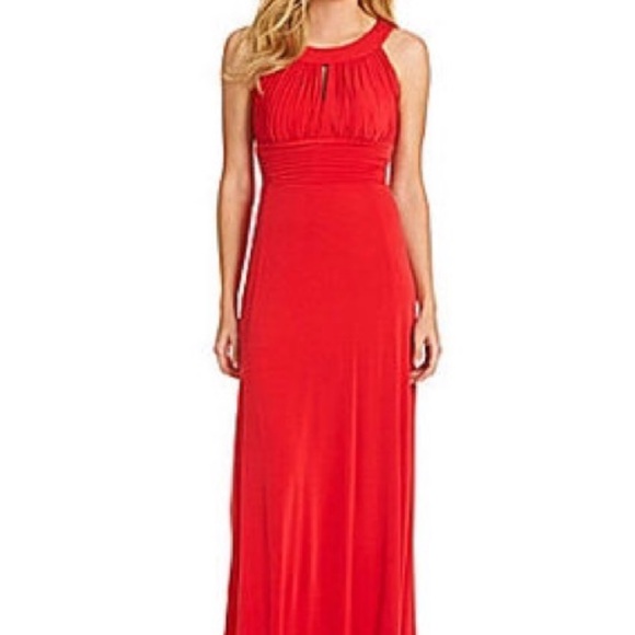 Sangria Beautiful Semi-formal Maxi Dress - Picture 1 of 12